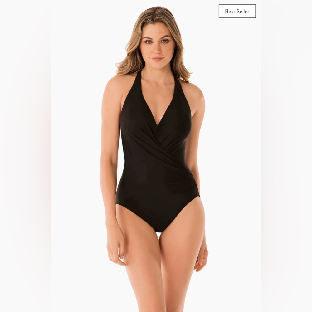 Miraclesuit Rock Solid Wrapsody One Piece Swimsui… - image 2